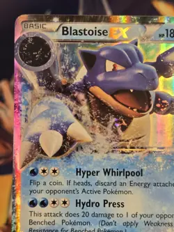 2016 Pokemon - Blastoise EX 17/83 Generations Holo - LP - Image 2