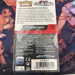 Pokemon TCG: Scarlet & Violet Stellar Crown Half Booster Box, 18 Packs - Sealed. - Image 2