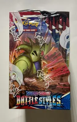 Battle Styles Booster Box BB Sword & Shield Pokemon TCG Factory Sealed - Image 5