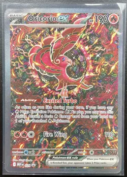 Pokemon Mega Charizard X EX 023 & Oricorio EX Phantasmal Flames UPC Promos - NM - Image 2