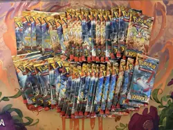 Pokemon Scarlet & Violet Surging Sparks Factory Sealed 40 Booster Pack lot - Image 1