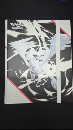 POKEMON OFFICIAL WHITE FLARE BINDER Collection *BINDER ONLY* - Image 1