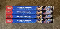 Pokemon Tcg Swsh Legendary Warrior Premium Collection sealed Lot Of 4 - Image 2