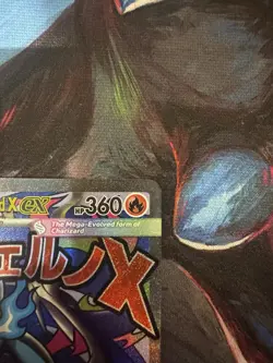 MEGA CHARIZARD X EX 023 Black Star Promo English Promo Pokemon Card MINT - Image 4