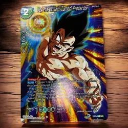 Vegeta Villain Turned Protector Alt Art Foil Dragon Ball Super Card Game | NM - Image 1