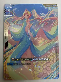 Gundam TCG Card Game - Overflowing Affection Alt Art GD01-118 U+ - NM X1 - Image 1