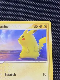 Pikachu 72/100 Common Sandstorm Non Holo Pokemon Card - Image 3