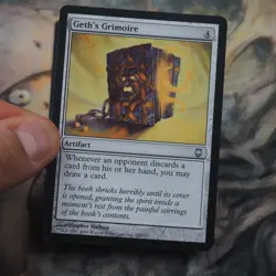 Geth's Grimoire MTG Darksteel DST MTG 2X TWO LP Single Cards - Image 2