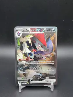 N’s Zoroark ex 185/159 Journey Together NM Pokemon Card - Image 1