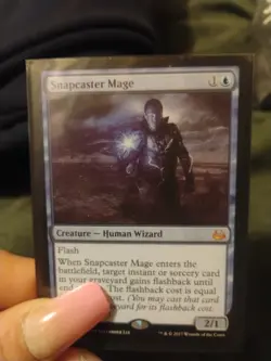 Snapcaster Mage #50 Regular Card, Near Mint Condition - Image 1