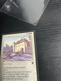 1 x Moat - Legends - Mod-HP - MTG English 1994 - Image 2