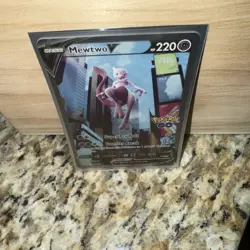 Pokemon TCG Go - Mewtwo V #72/78 - Full Art Alternative - Ultra Rare Card - Image 1