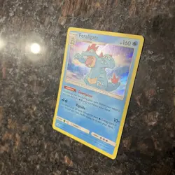 Feraligatr 24/70 Holo Rare 2018 Dragon Majesty Pokemon Trading Card Game | NM - Image 5
