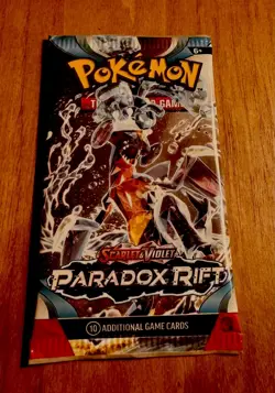 VERY HEAVY Pokemon TCG S&V Paradox Rift - Sealed Booster Pack (22.44g!) - Image 2