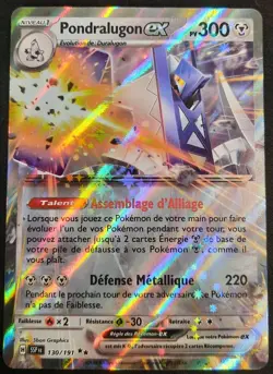 Pondralugon EX - EV8 : Etincelles Deferlantes - 130/191 - Carte Pokemon FR Neuve - Image 1