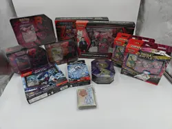 Pokemon Sealed Lot Rockets Tin Mewtwo Box Battle Deck Diancie 26 Booster Packs - Image 1