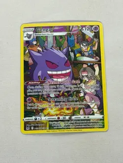 Pokemon Gengar Full Art Lost Origins Trainer Gallery TG06/TG30 - Image 1
