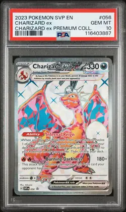 Pokemon Charizard ex Premium Coll. Promo SVP EN 056 PSA 10 - Image 1