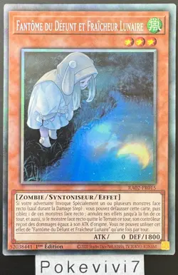 Carte YU-GI-OH! FANTOME DU DEFUNT ET FRAICHEUR LUNAIRE RA02-FR015 CR NEUF - Image 1