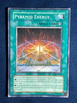 YUGIOH! DARK BEGINNING 2: #DB2-EN237 PYRAMID ENERGY UNLIMITED COMMON - Image 1