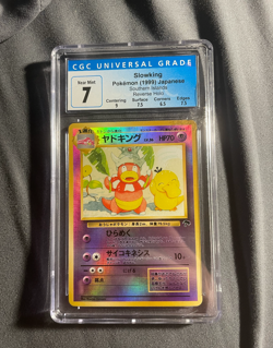 1999 Japanese Pokemon Card Slowking reverse Holo NM CGC 7 Southern Islands Psa - Image 1