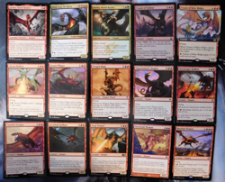 MTG Tribal Dragon Bundle - 100 Cards - Mostly Rares (74) - Excellent Condition - Image 4