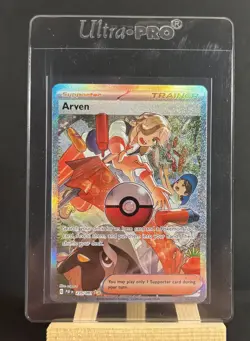 ✨Arven 235/091 - Special Illustration Rare - Paldean Fates - NM/M Pokemon Card✨ - Image 1