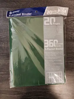 HENWEI 9 Pocket Binder Pokemon, Magic, etc! 360 Card 20 Pages - Image 1