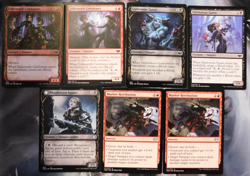 MTG Tribal Vampires; 55 Cards; 6 Rares; unplayed; VOW and INR; dupes - Image 4