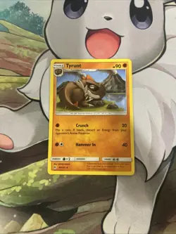 Tyrunt 68/131 Sm-Forbidden Light Regular Card Near Mint Pokemon TCG - Image 1