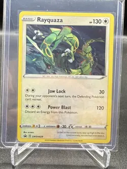 Rayquaza - SWSH029 - SWSH: Sword & Shield Promo Cards (SWSD) Holo NM - Image 1