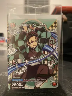 Demon Slayer Tanjiro Kamado Union Arena Release Event Participation Card SEALED - Image 1