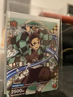 Demon Slayer Tanjiro Kamado Union Arena Release Event Participation Card SEALED - Image 3