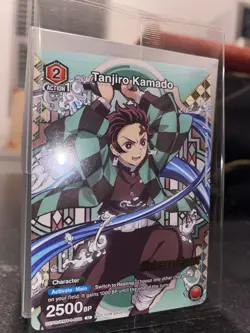 Demon Slayer Tanjiro Kamado Union Arena Release Event Participation Card SEALED - Image 4