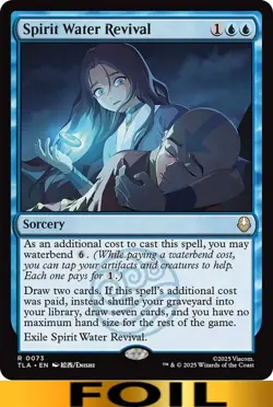 1x - Spirit Water Revival - FOIL #73 - Avatar: The Last Airbender - NM MTG - Image 1