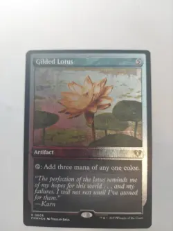 Gilded Lotus (Foil Etched) Commander Masters Foil - Image 1