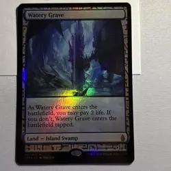 MTG Foil Watery Grave Zendikar Expeditions 3 Of 3 - Image 3