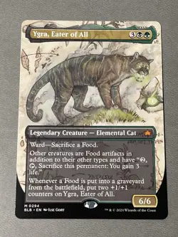 MTG Ygra, Eater of All (Borderless) Bloomburrow - NM Magic the Gathering - Image 1