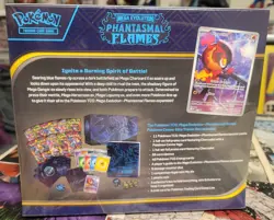 Pokemon Phantasmal Flames Pokemon Center Elite Trainer Box ETB SEALED - Image 2