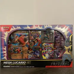 Pokemon TCG Mega Lucario ex Premium Figure Collection Box Factory Sealed - Image 3