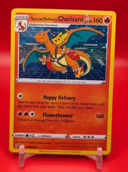 Pokemon TCG- Special Delivery Charizard SWSH075 SWSH: Sword & Shield Promo - Image 1