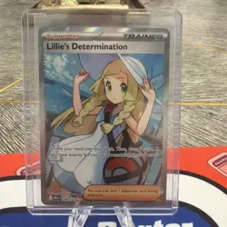 Lillie's Determination 169/132 Ultra Rare Pokemon Mega Evolution🔥 - Image 1
