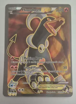 Houndoom EX 153/162 - XY Breakthrough - Full Art - Pokemon - LP Mint - Image 1