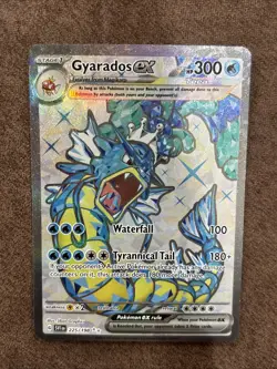 Pokemon Gyarados EX 225/198 Full Art Ultra Rare 2023 Scarlet & Violet - Image 1