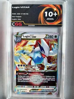 Carte pokemon ENGLISH Lugia VSTAR (SIT 139) Silver Tempest CGG 10+ 26520084 - Image 1