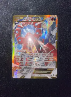 Pokemon XY Steam Siege # 115 Full Art Volcanion EX Secret Rare NM/M - Image 1