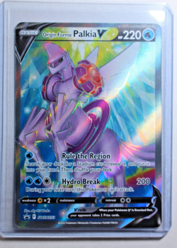 Pokemon Origin Forme Palkia V SWSH253 Holo Rare Black Star Promo - Near Mint - Image 1