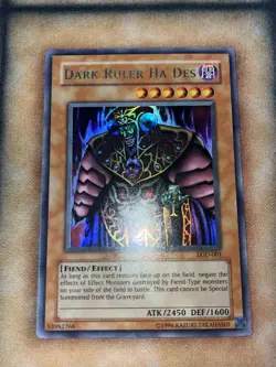 Pack Fresh Yu-Gi-Oh! TCG Dark Ruler Ha des LOD-001 NM-Mint - Image 1