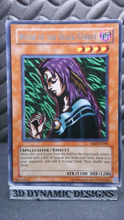| Yugioh Witch of the Black Forest DB2-EN066 Rare Dark Beginning 2 PL ?? | - Image 1