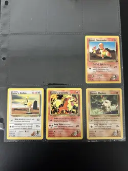 Pokemon Gym Challenge Complete Common Set With NO TRAINER CARDS - 46 Cards - Image 2